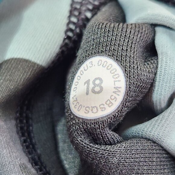 Lululemon Wunder Under High Rise Tight Heritage 365 Camo Tidewater Teal Women 18 - Picture 8 of 12
